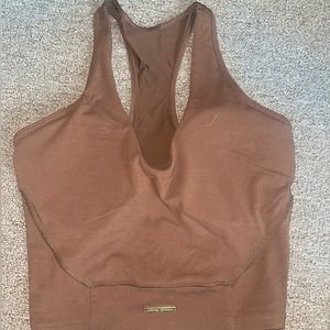 Whitney Simmons Racerback Workout abra Top